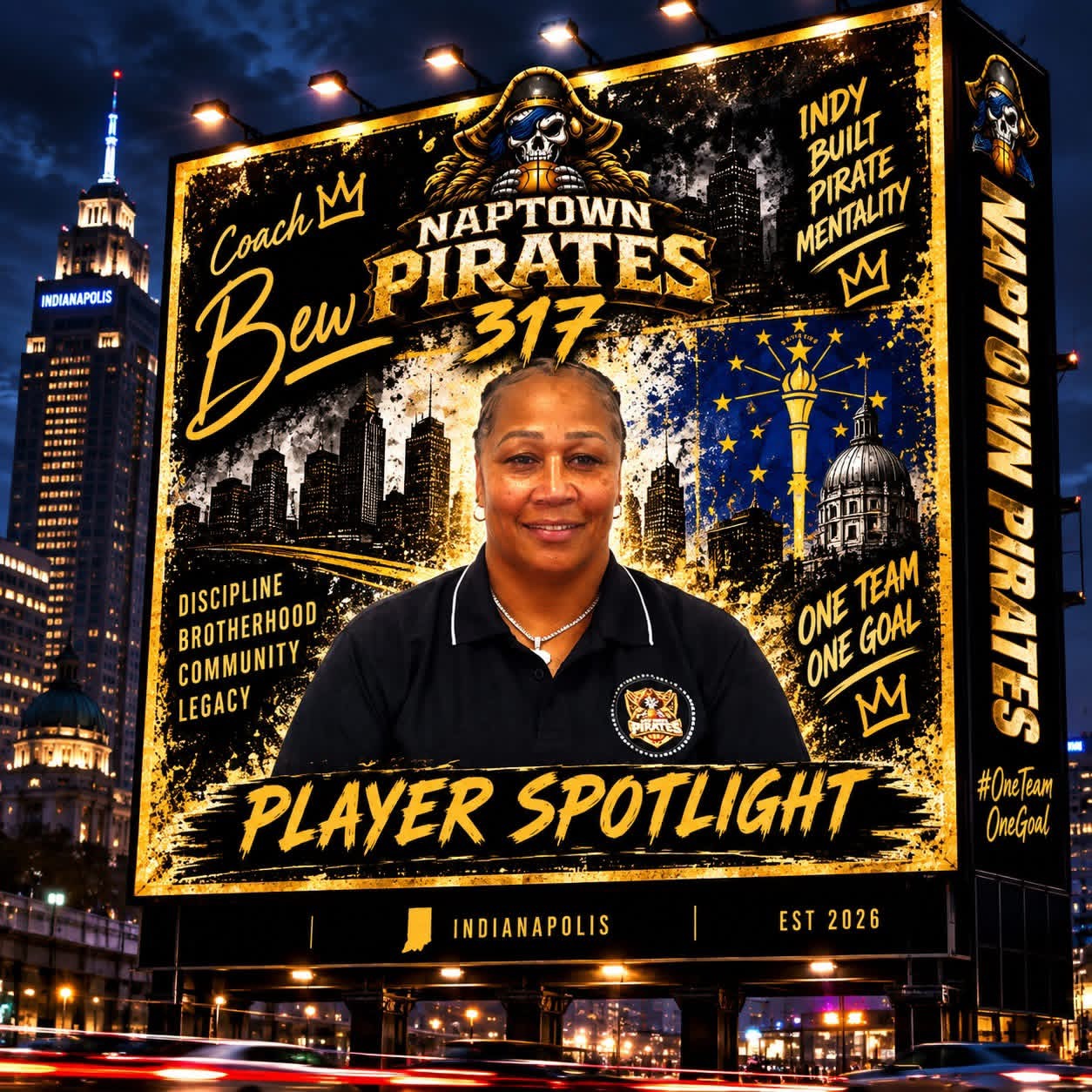 Coach Bev — Naptown Pirates