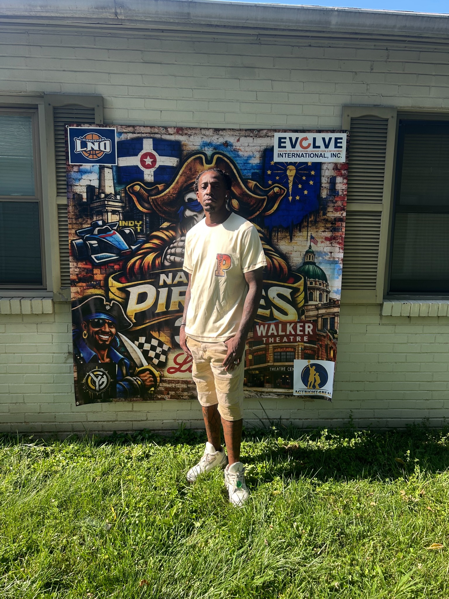 Naptown Pirates community partner moment