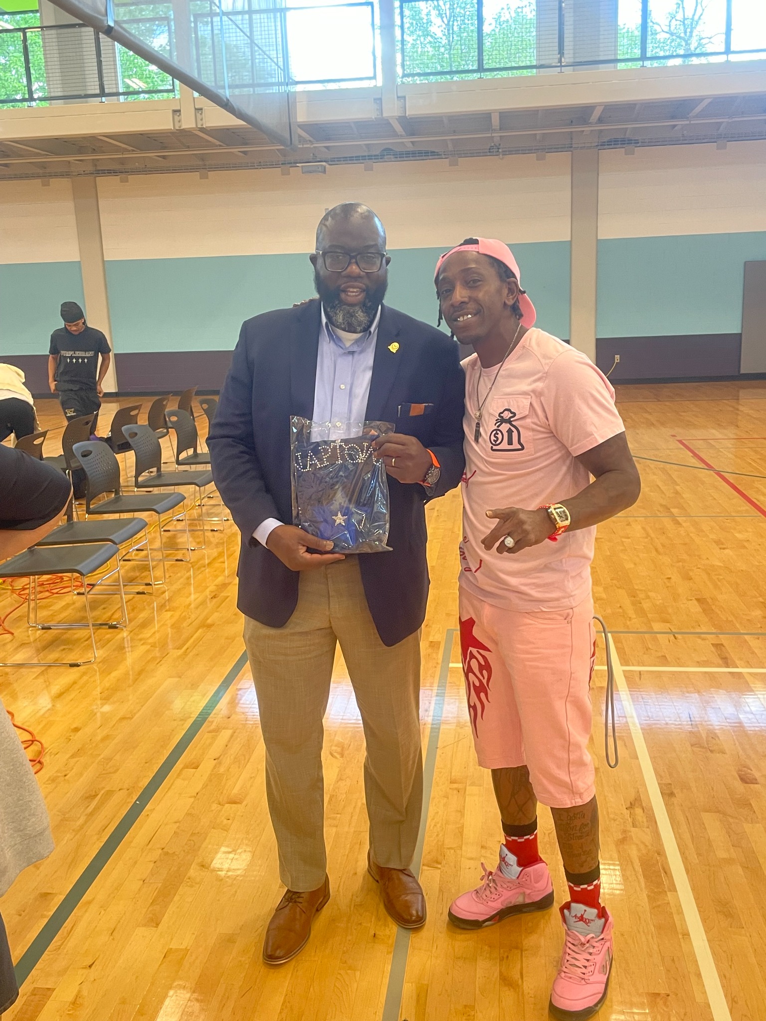 Naptown Pirates partnership recognition moment